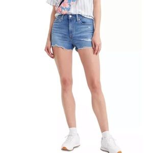 Levi's High Waisted Shorts